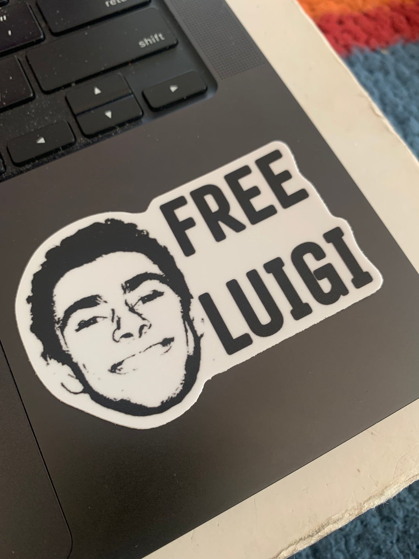 Free Luigi Sticker